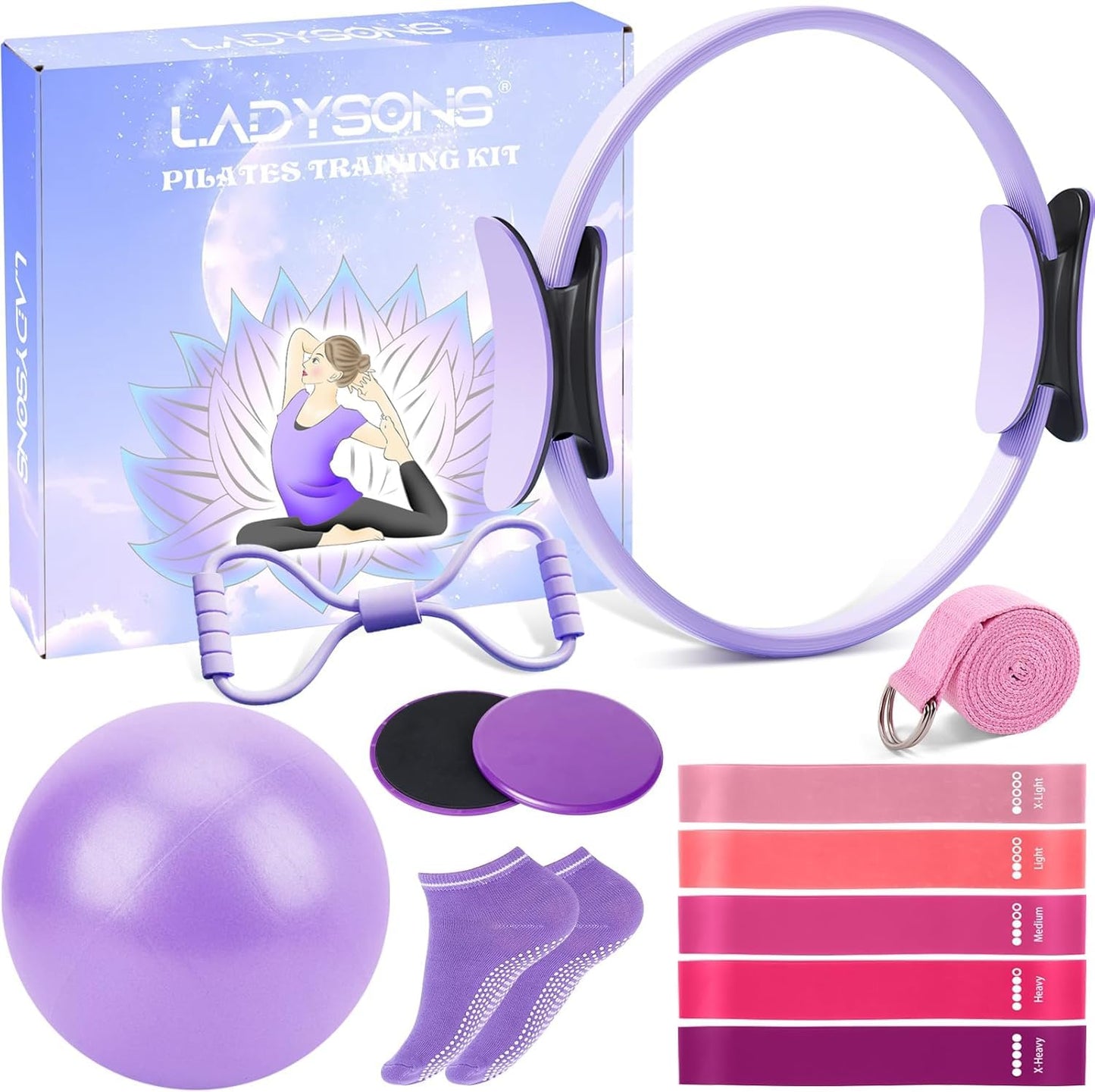 Pilates-Ring-Set