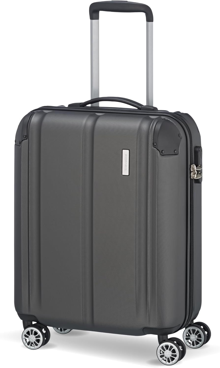 City - Handgepäck-Koffer, Anthrazit 55 cm (Trolley S)
