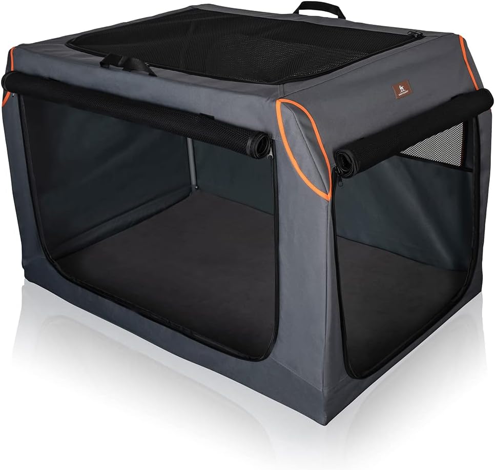 Faltbare Hundetransportbox, 91x61x58cm