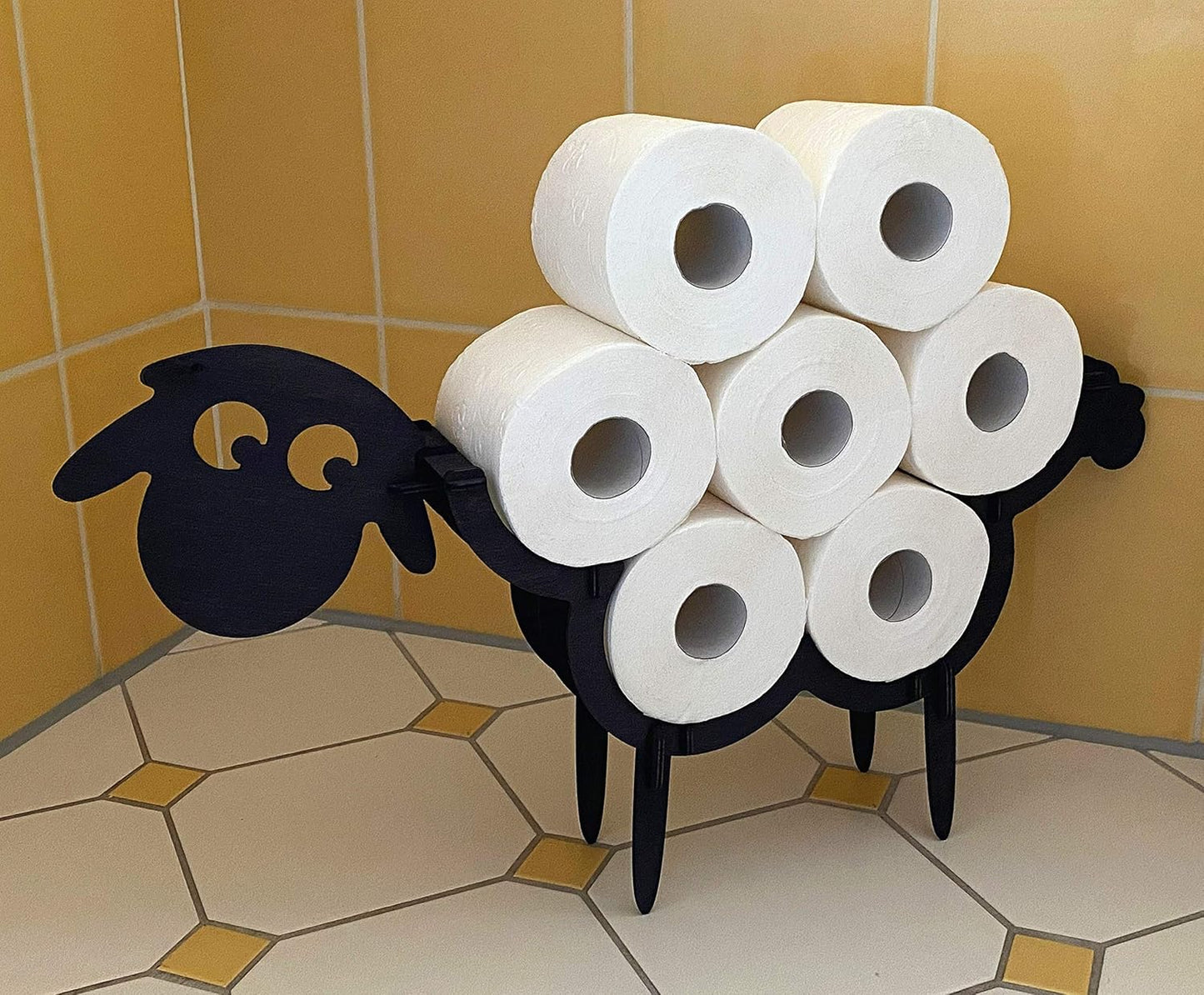 Toilettenpapierhalter Schaf