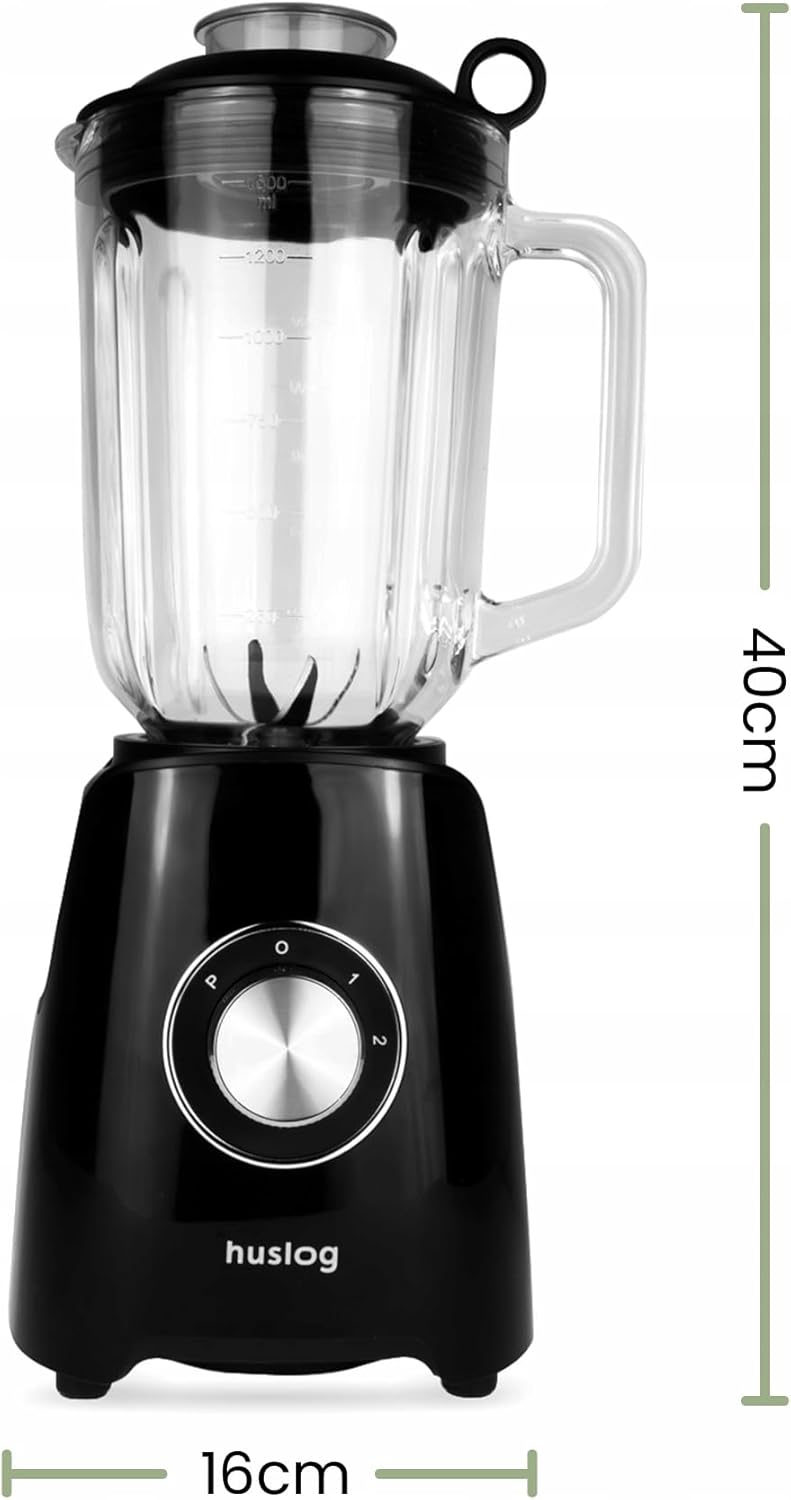 Standmixer, Schwarz 1.5 liter