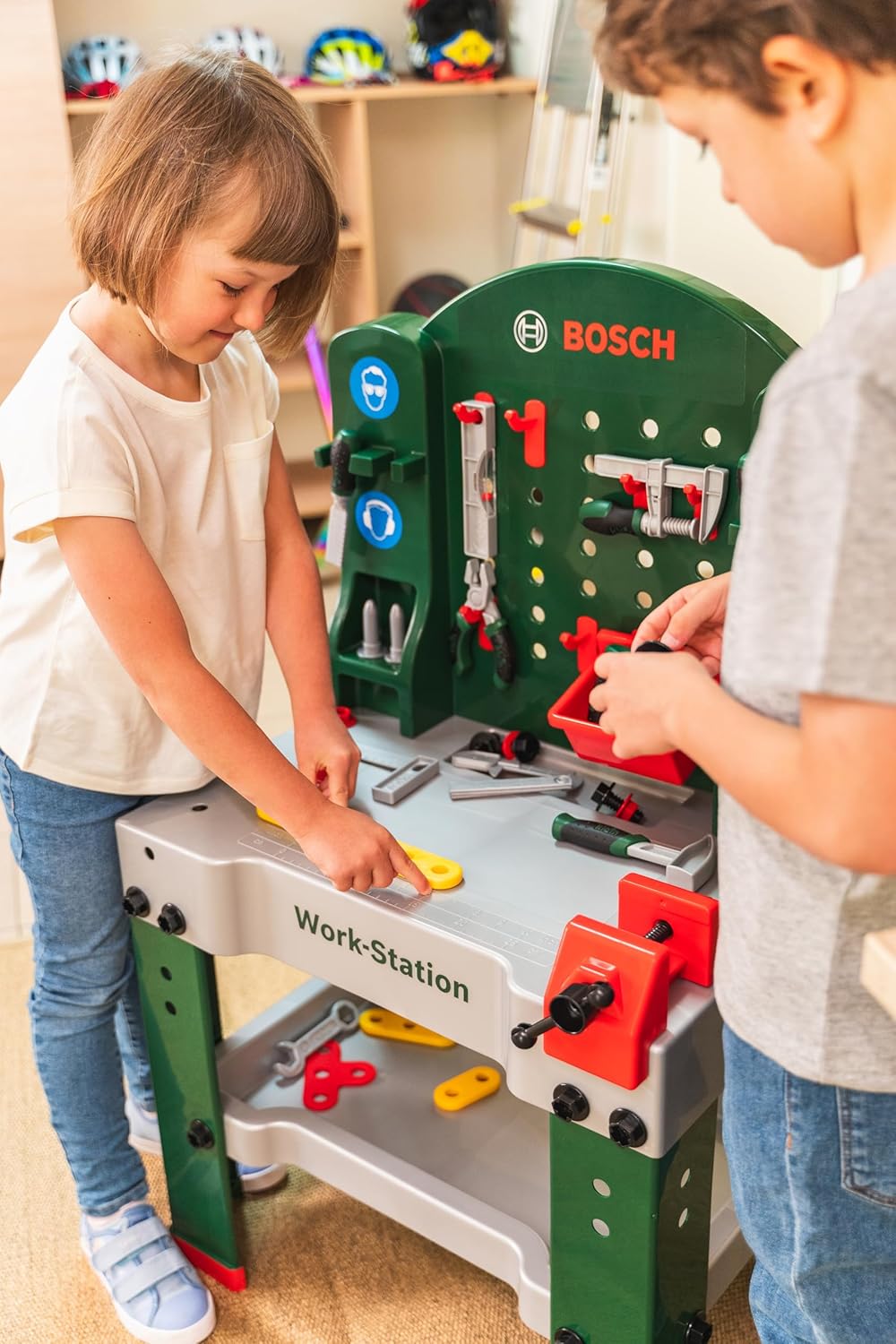 44-teilige Kinderwerkbank, Workstation Single