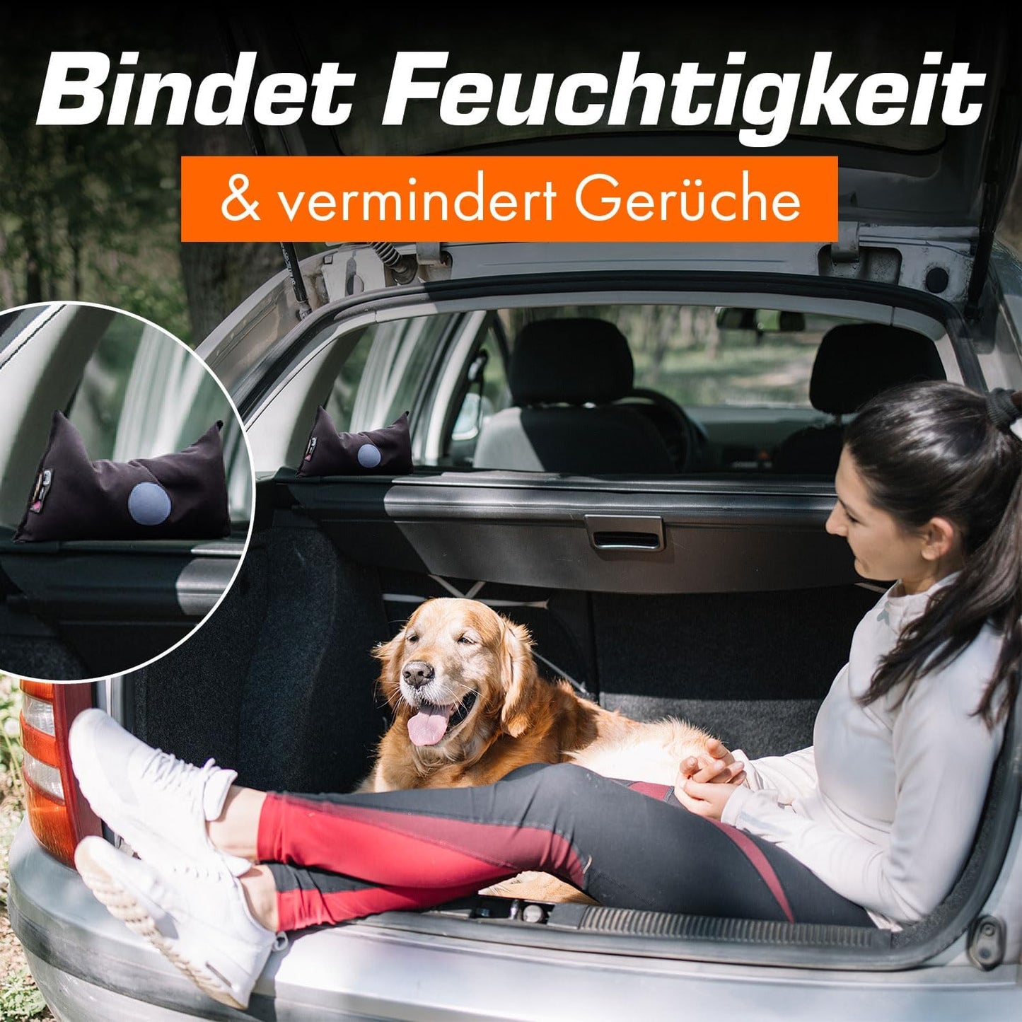 Wiederverwendbares Auto-Luftentfeuchter-Kissen, 1 Luftentfeuchter Kissen