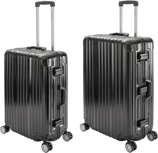 2-teiliges Koffer-Set, Schwarz / Koffer-Set (S+L)