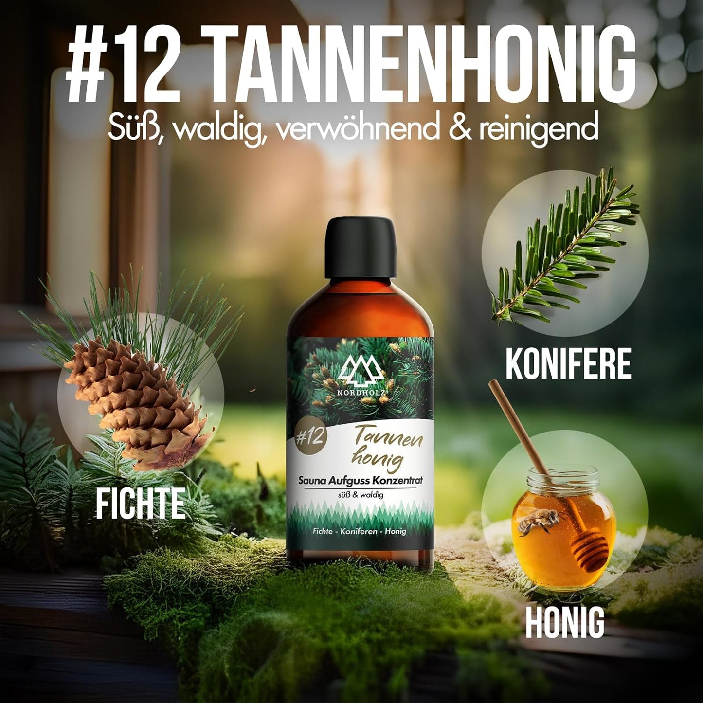 Saunaaufguss Tannenhonig, 250ml, 250ml #12 Tannenhonig