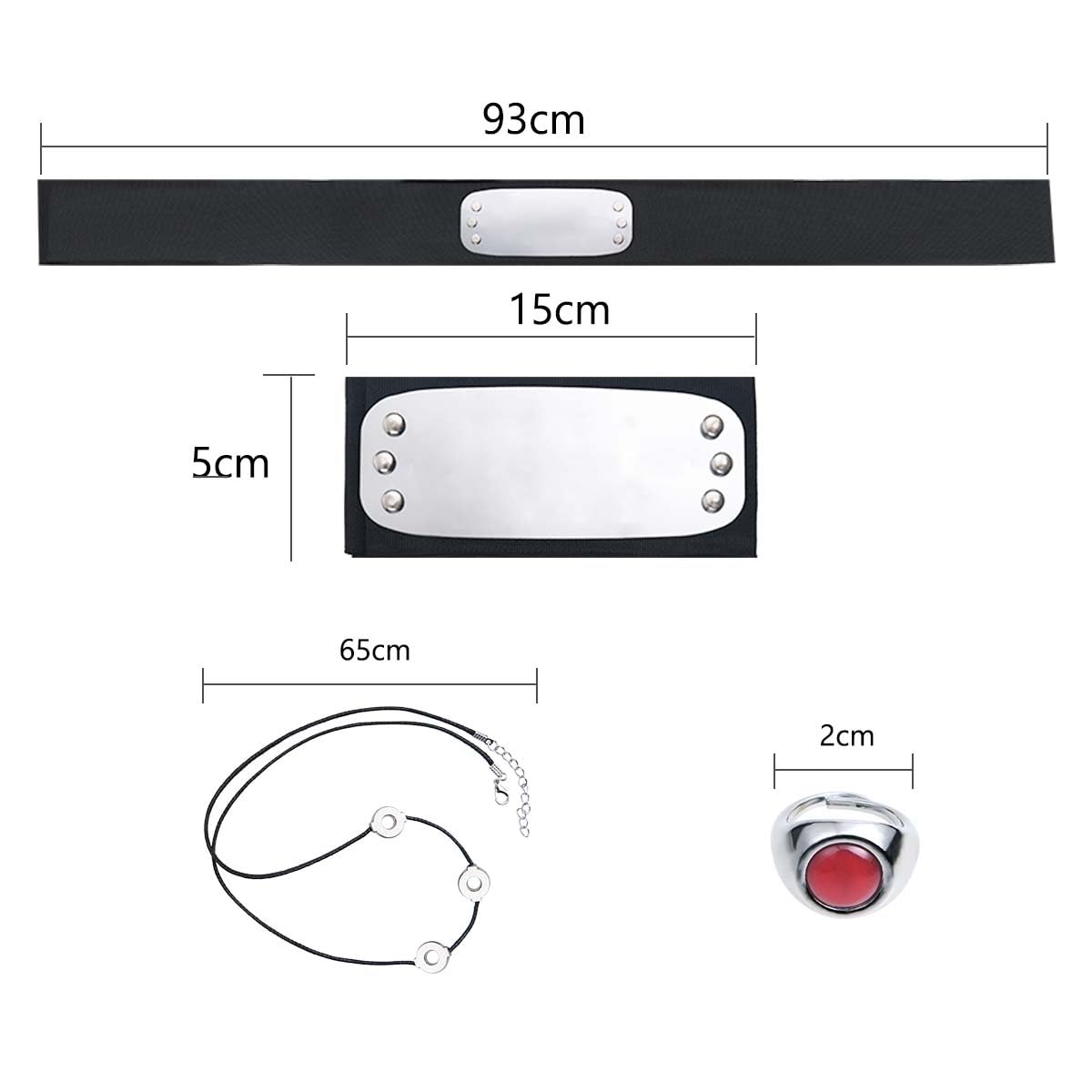 Unisex Akatsuki Anime-Cosplay-Mantel, L