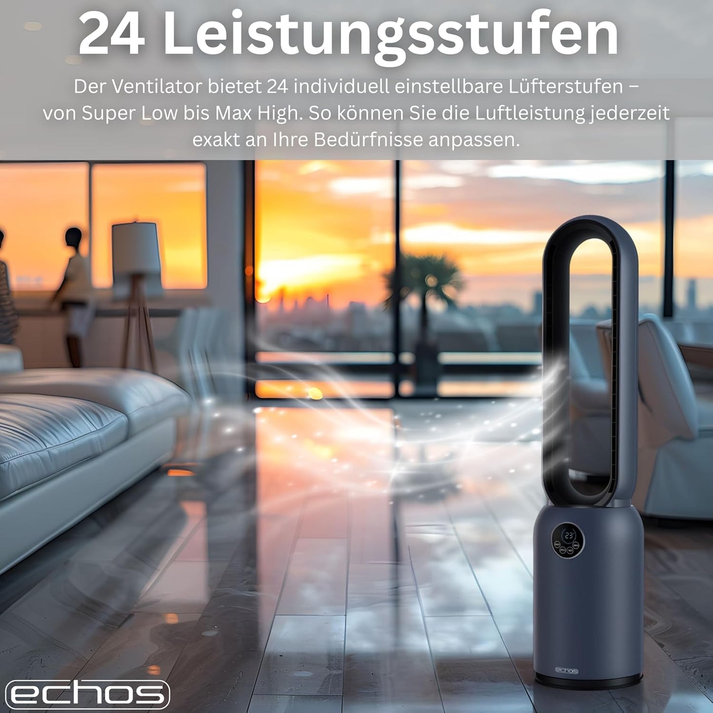 Leiser Turmventilator
