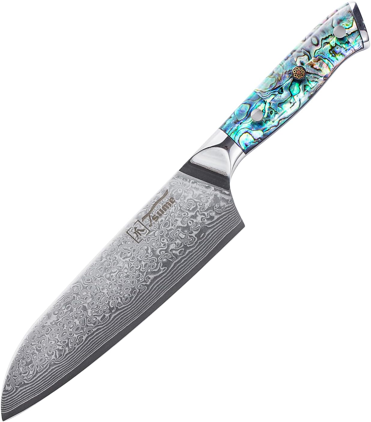 Abalone Kollektion - Santokumesser, Santoku 19cm