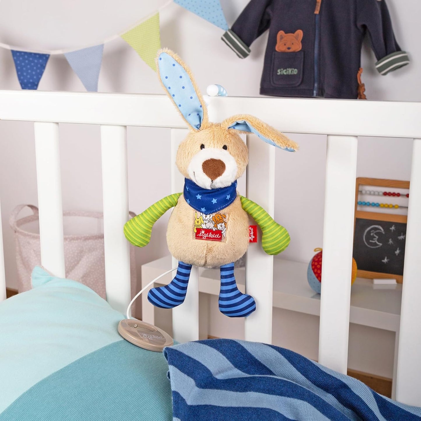 Spieluhr Hase, Mehrfarbig/Hase
