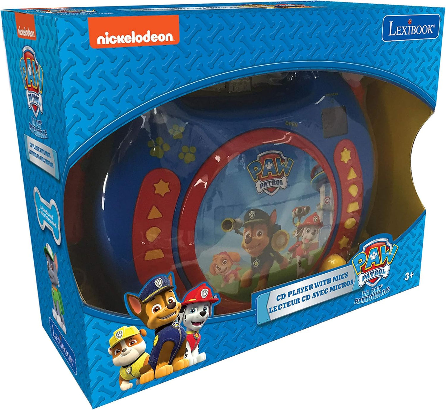 CD-Player mit Mikrofone Paw Patrol, Paw Patrol