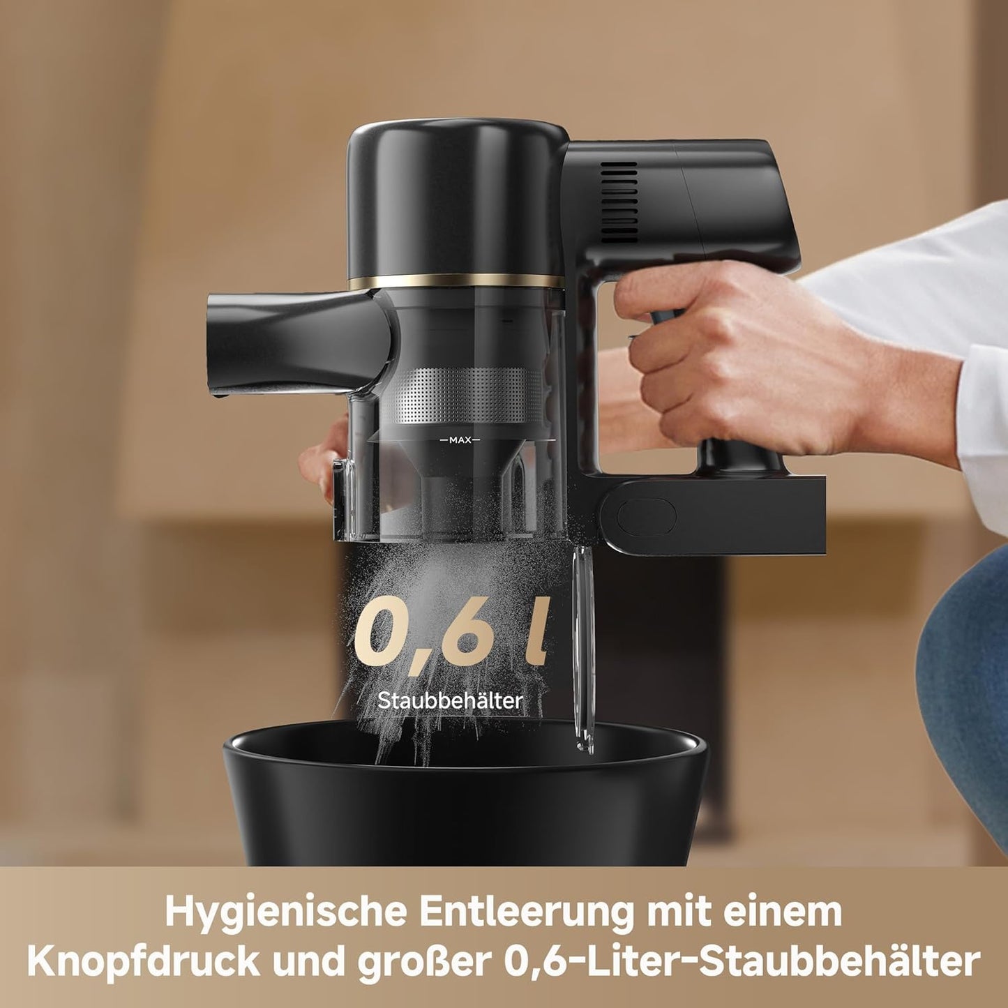 Akku-Staubsauger R20 SE-A mit 20.000 PA Saugkraft, R20 SE A