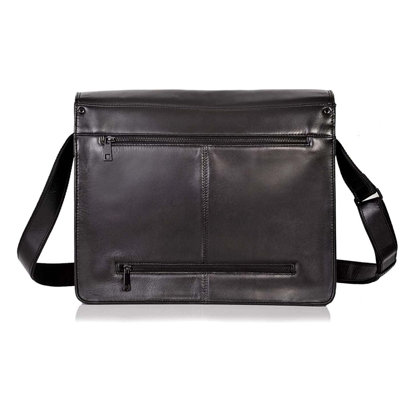 Business Messenger Laptoptasche, Vintage Schwarz