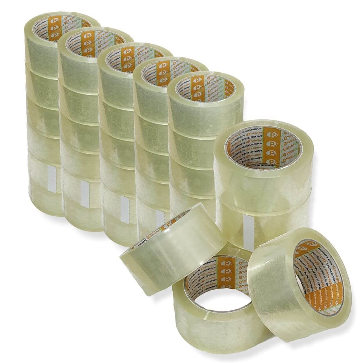 Packband-Set (36 Rollen), 36 Rollen transparent