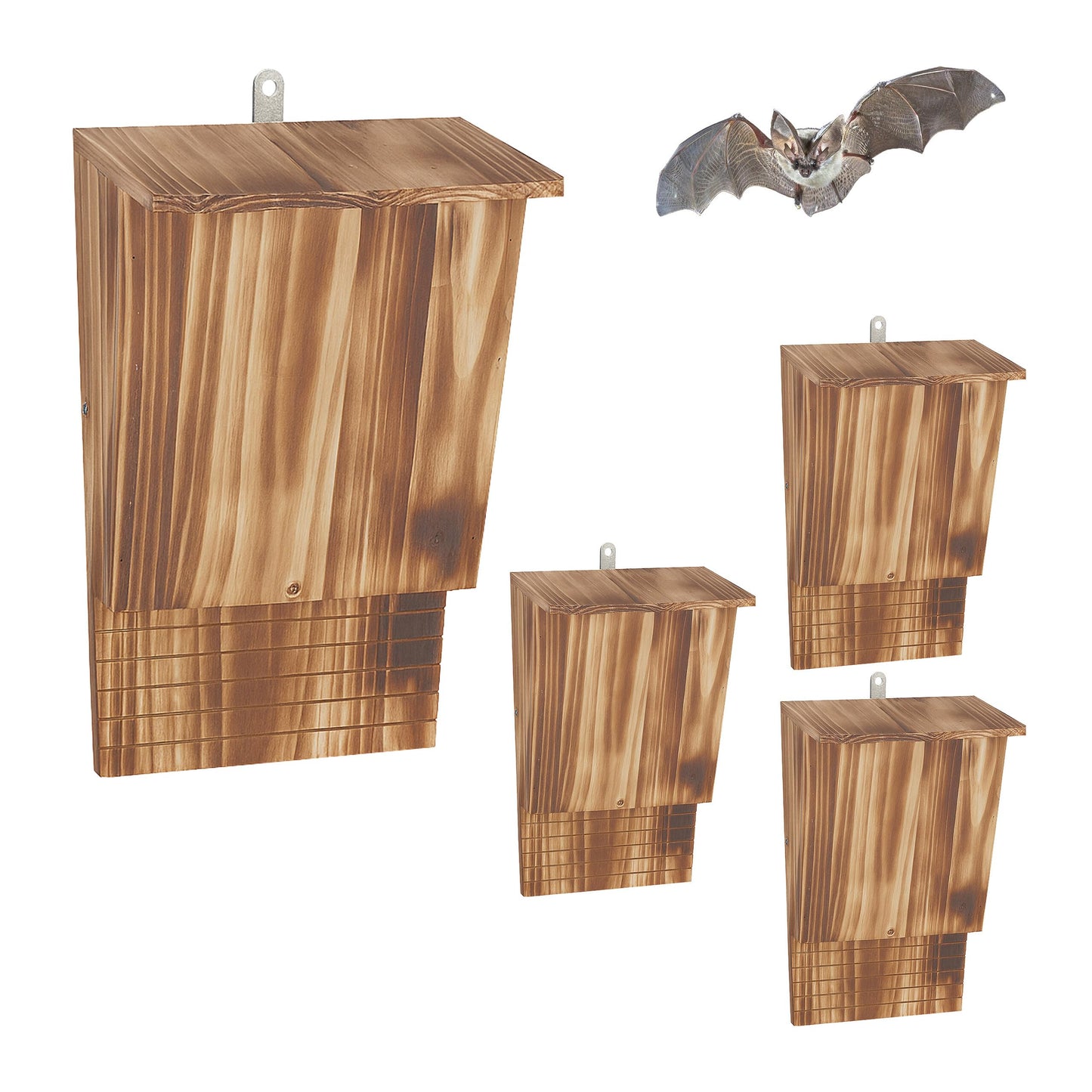 4er-Set Fledermauskasten
