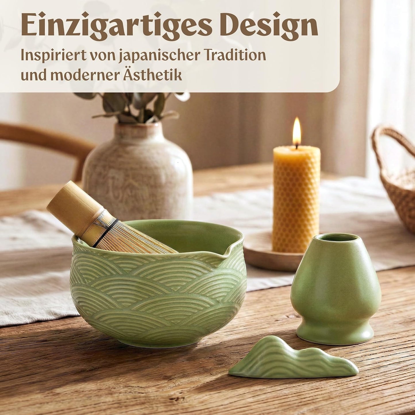 Matcha Set, Grün