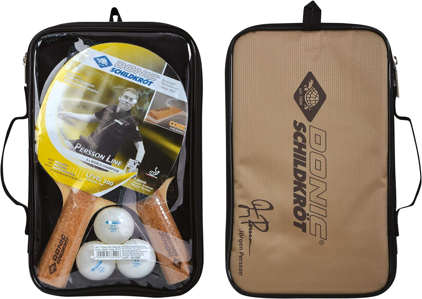 Tischtennis Set Persson 500, Single