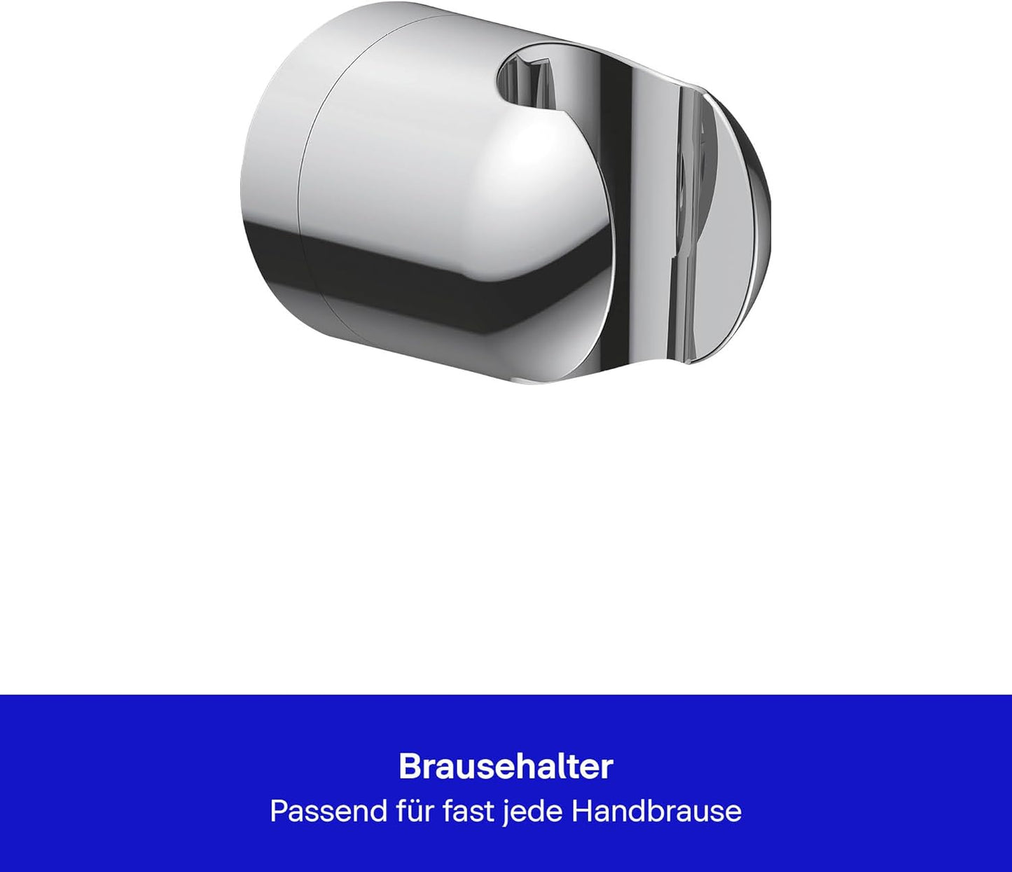 Brausen und Zubehör Brausehalterset, 110 mm,  Chrom