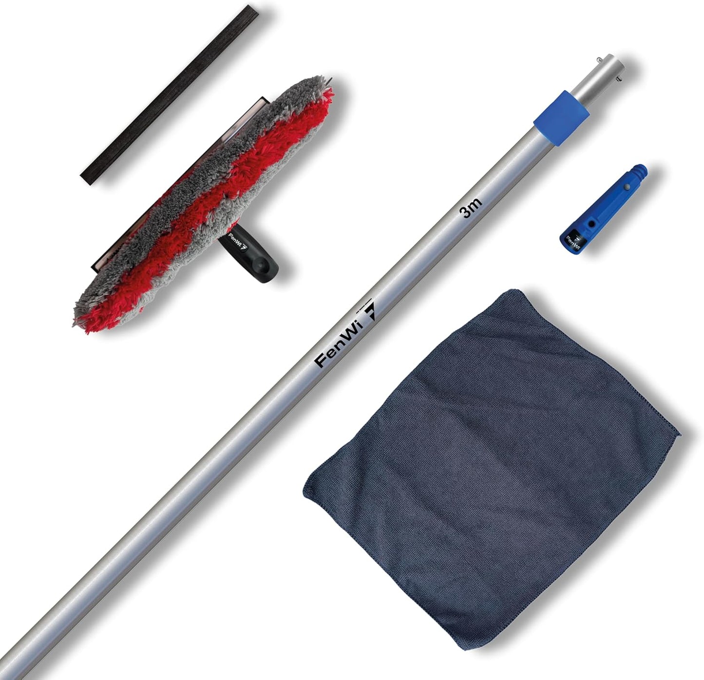 Teleskop Fensterputzer Set