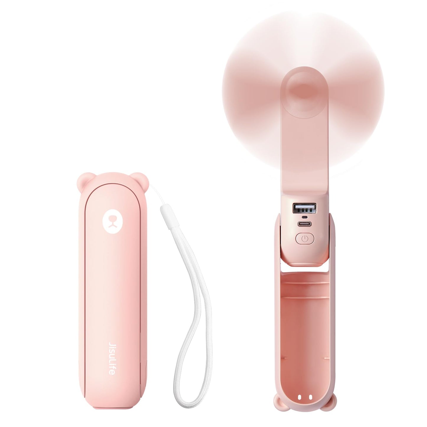Mini Handventilator, Rosa