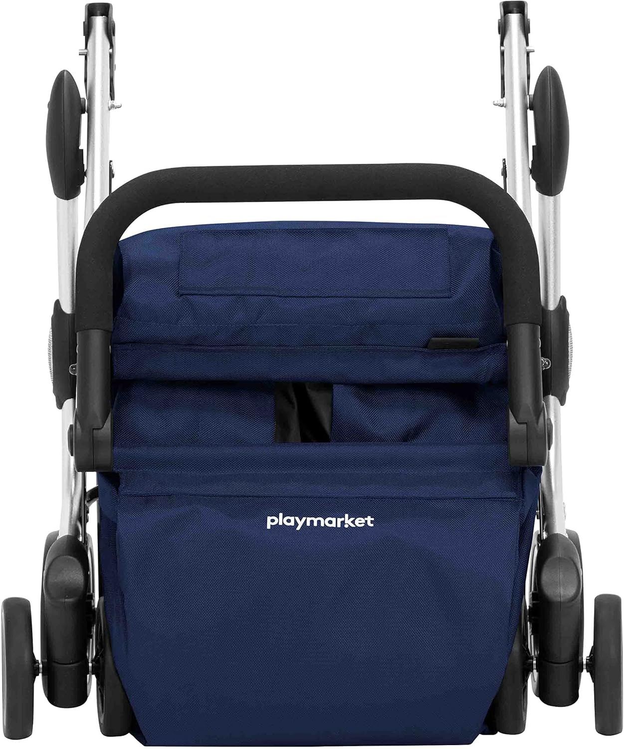 Klappbarer Einkaufswagen, Blau (Navy)