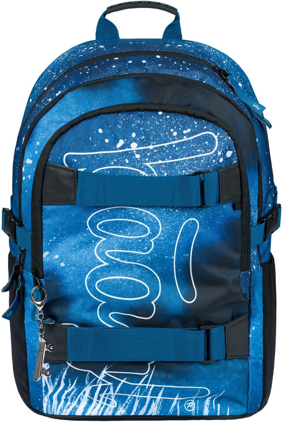 Schulrucksack-Set, Skate Steel