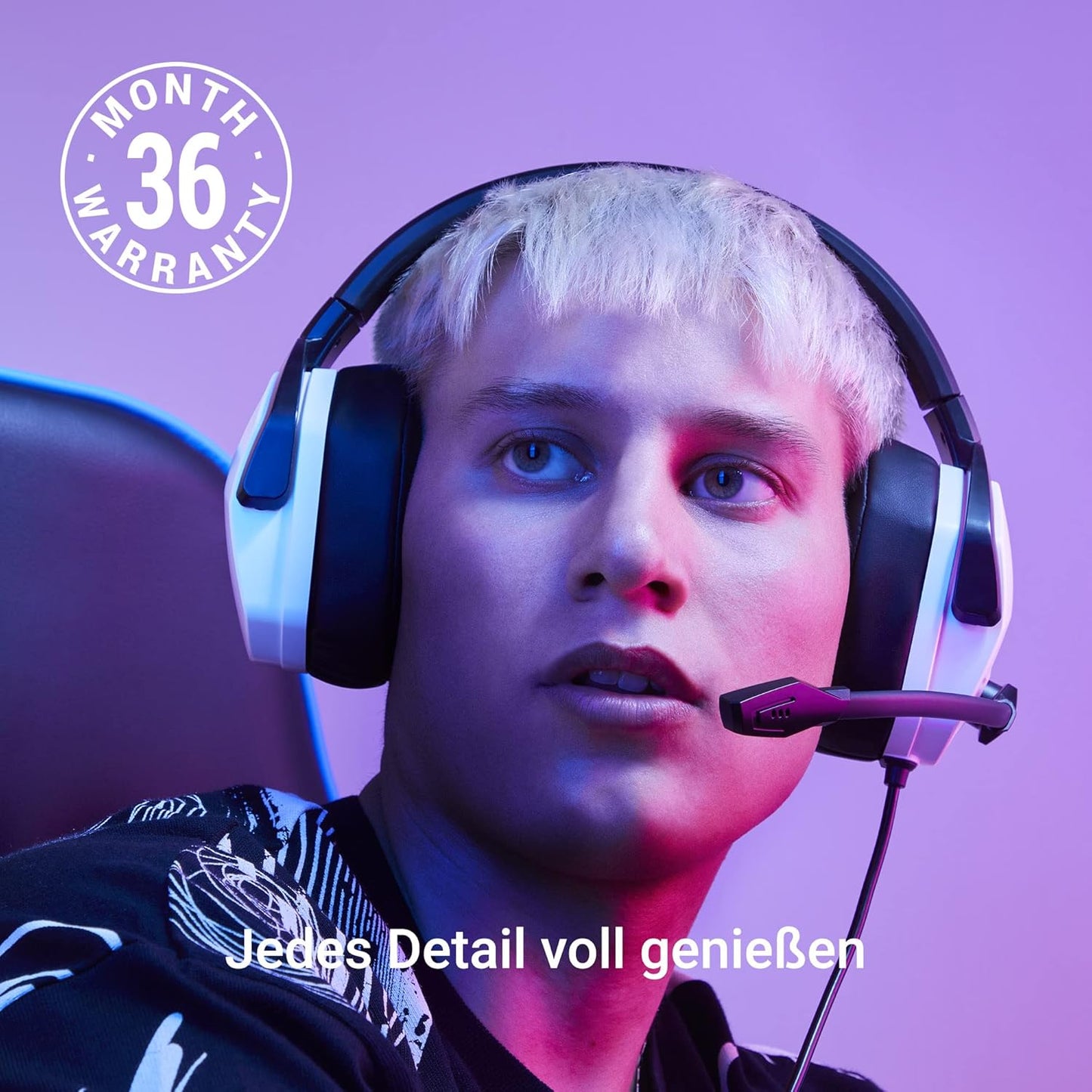 Gaming Headset ESG 4 mit 7.1 Surround-Sound, ESG 4 Weiß
