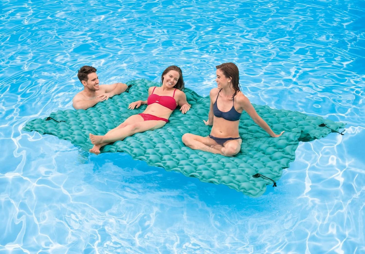 Aufblasbare Schwimmmatte, Single