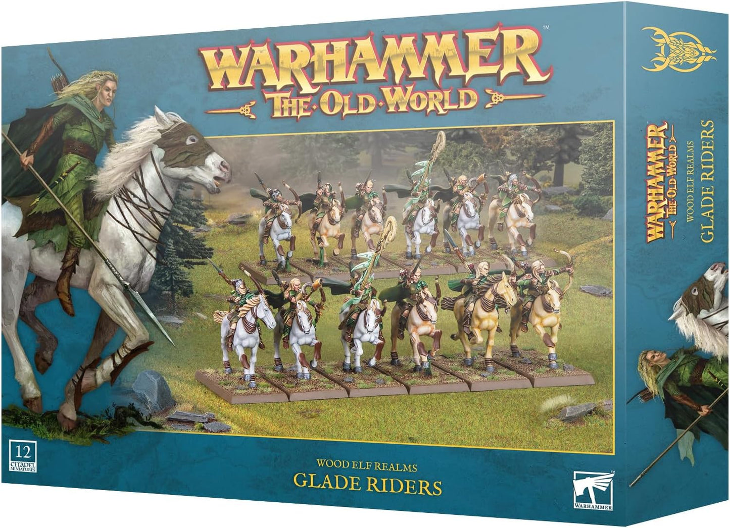 Warhammer ToW - Royaumes Elfes Sylvains : Cavaliers Sylvains