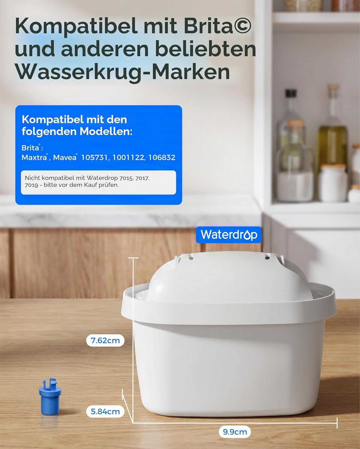 12er-Set Filterkartuschen für Brita Maxtra+