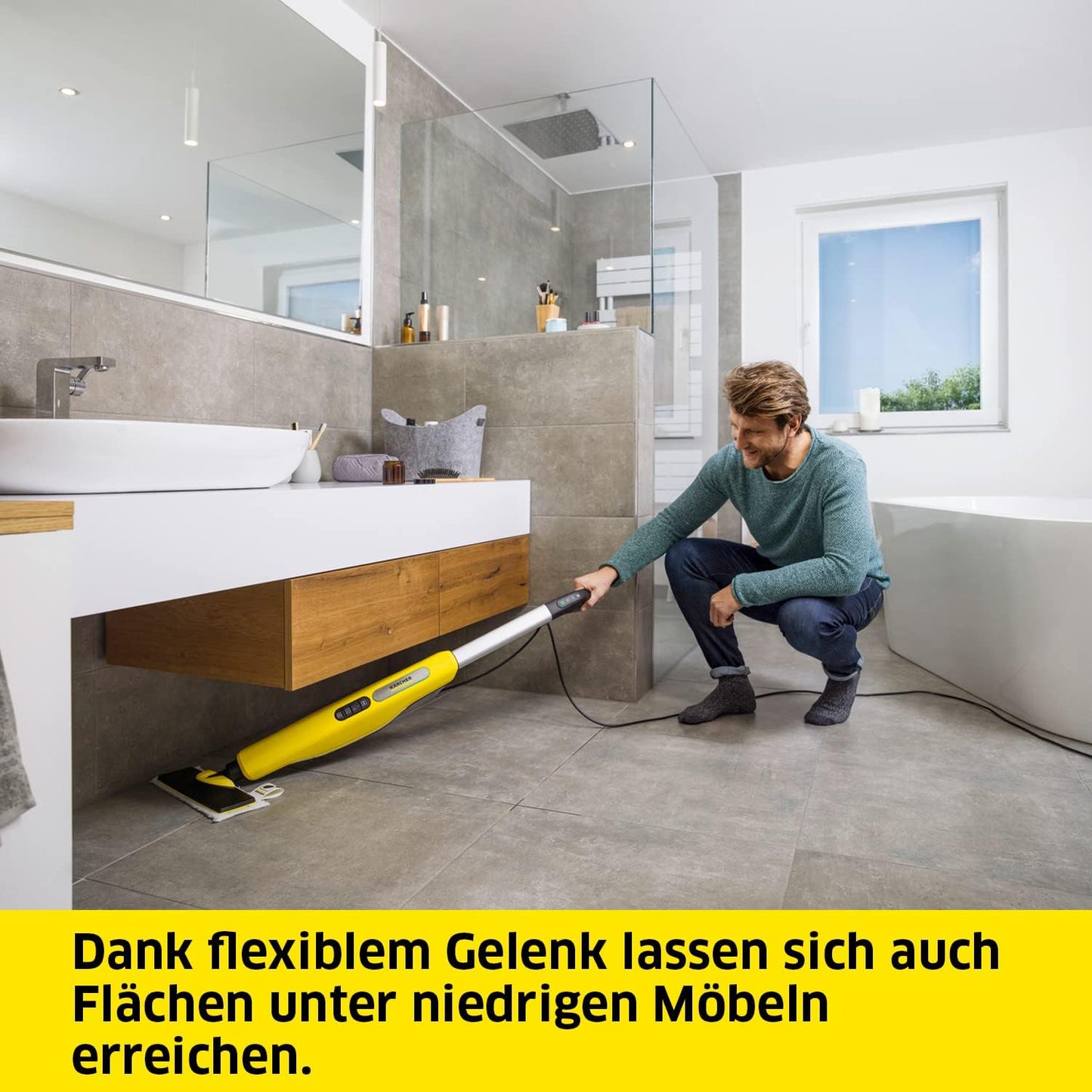 Dampfreiniger SC 3 Upright EasyFix (mit Zubehör)