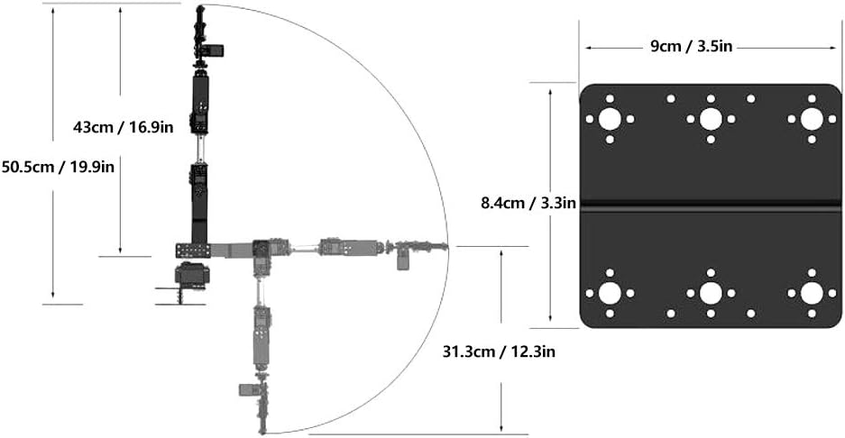 Programmierbarer 6DOF-Roboterarm