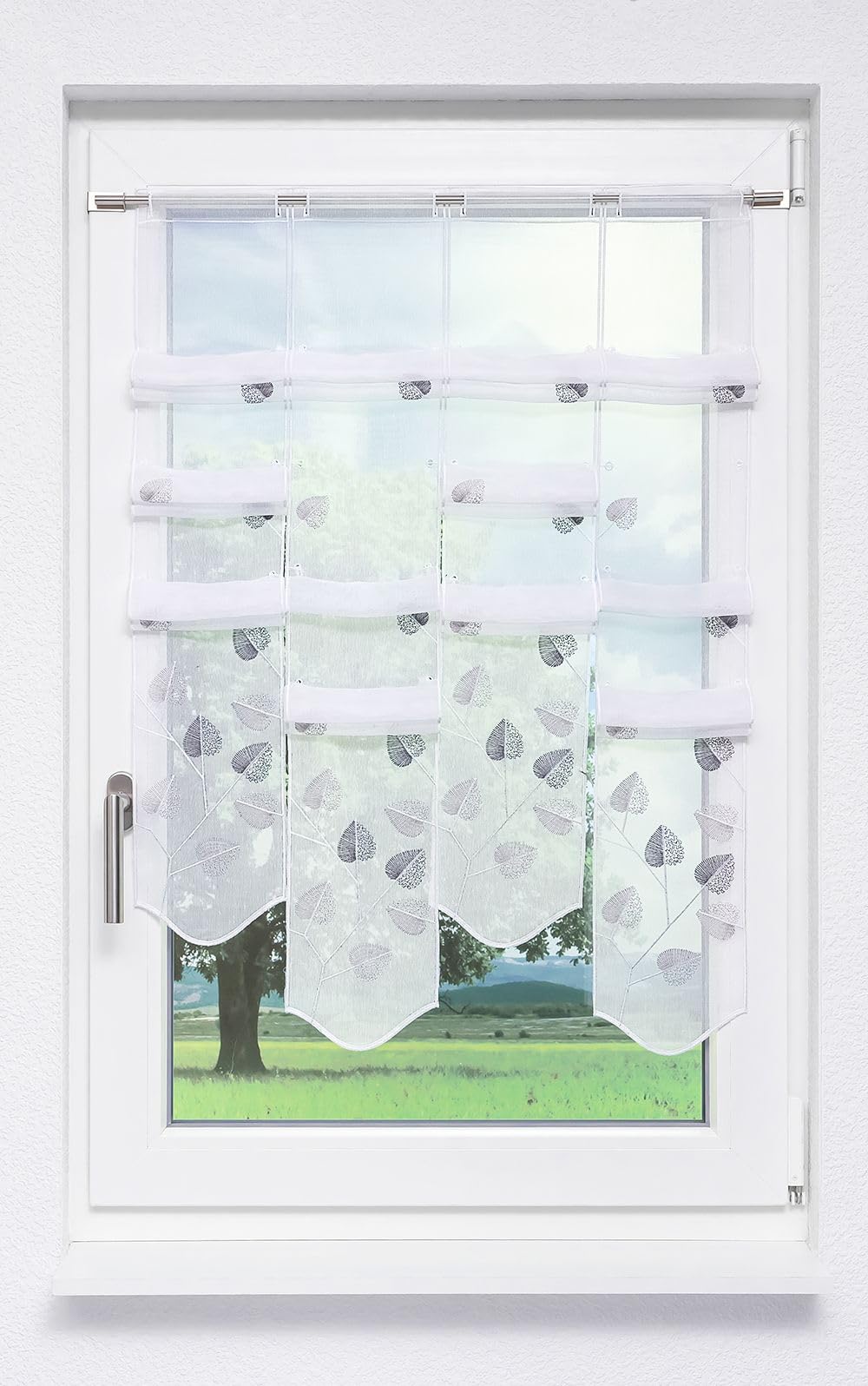 Panneaux Designblätter-Paneele, 96 x 140 cm (B x H) Grau 1