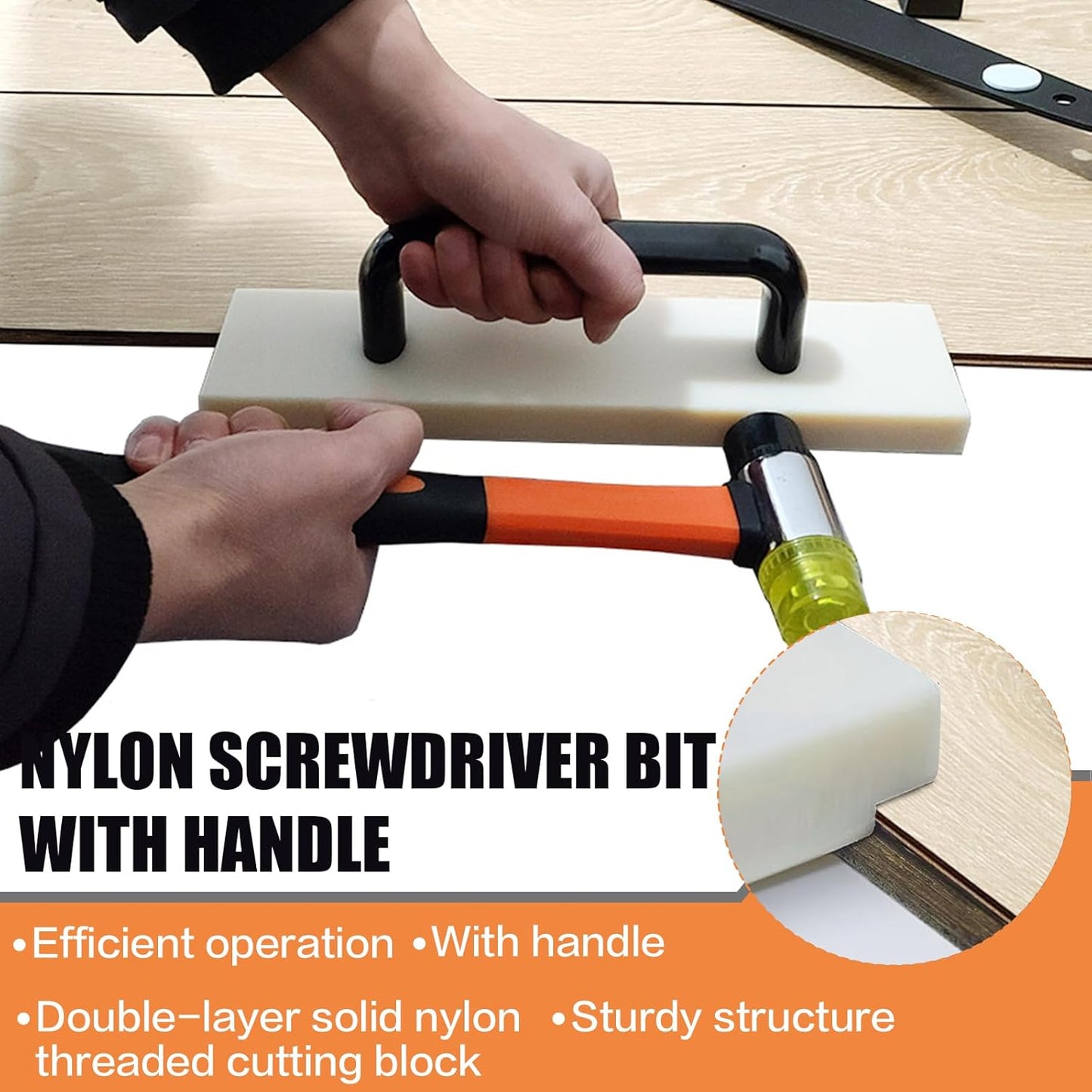 Schlagklotz für Vinyl- und Laminatböden