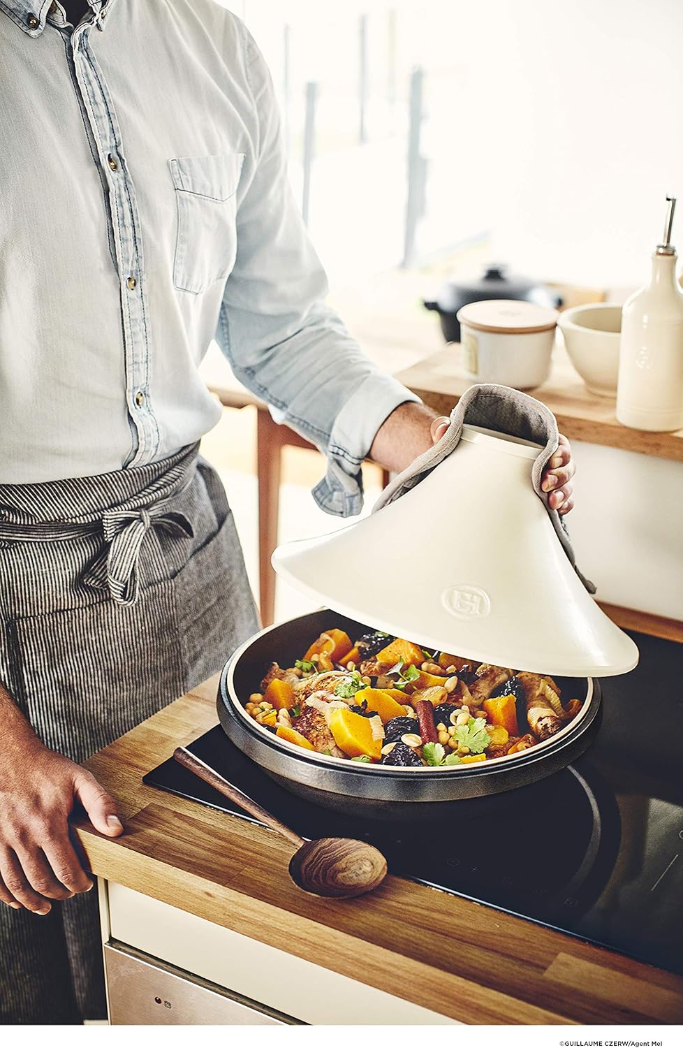 Tajine Delight, Weiss