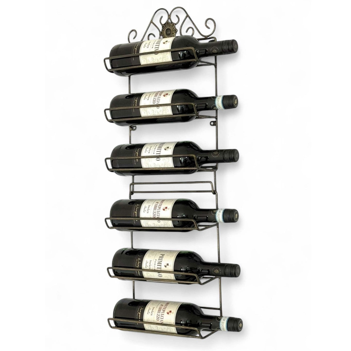 Weinregal für die Wand