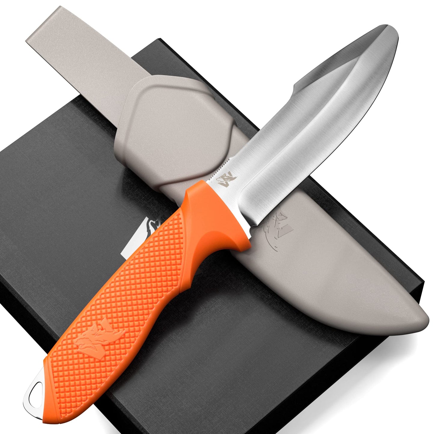 Kinder-Schnitzmesser, Orange Ohne Feuerstarter