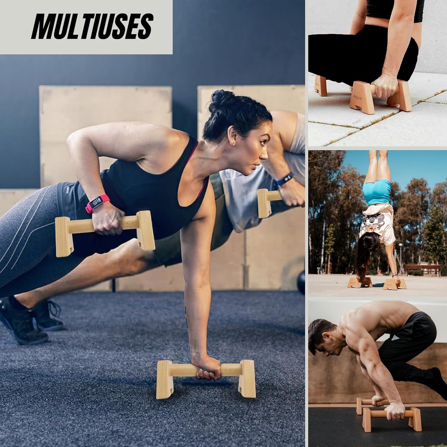 Push-Up-Trainingsset mit Widerstandsband, B0072