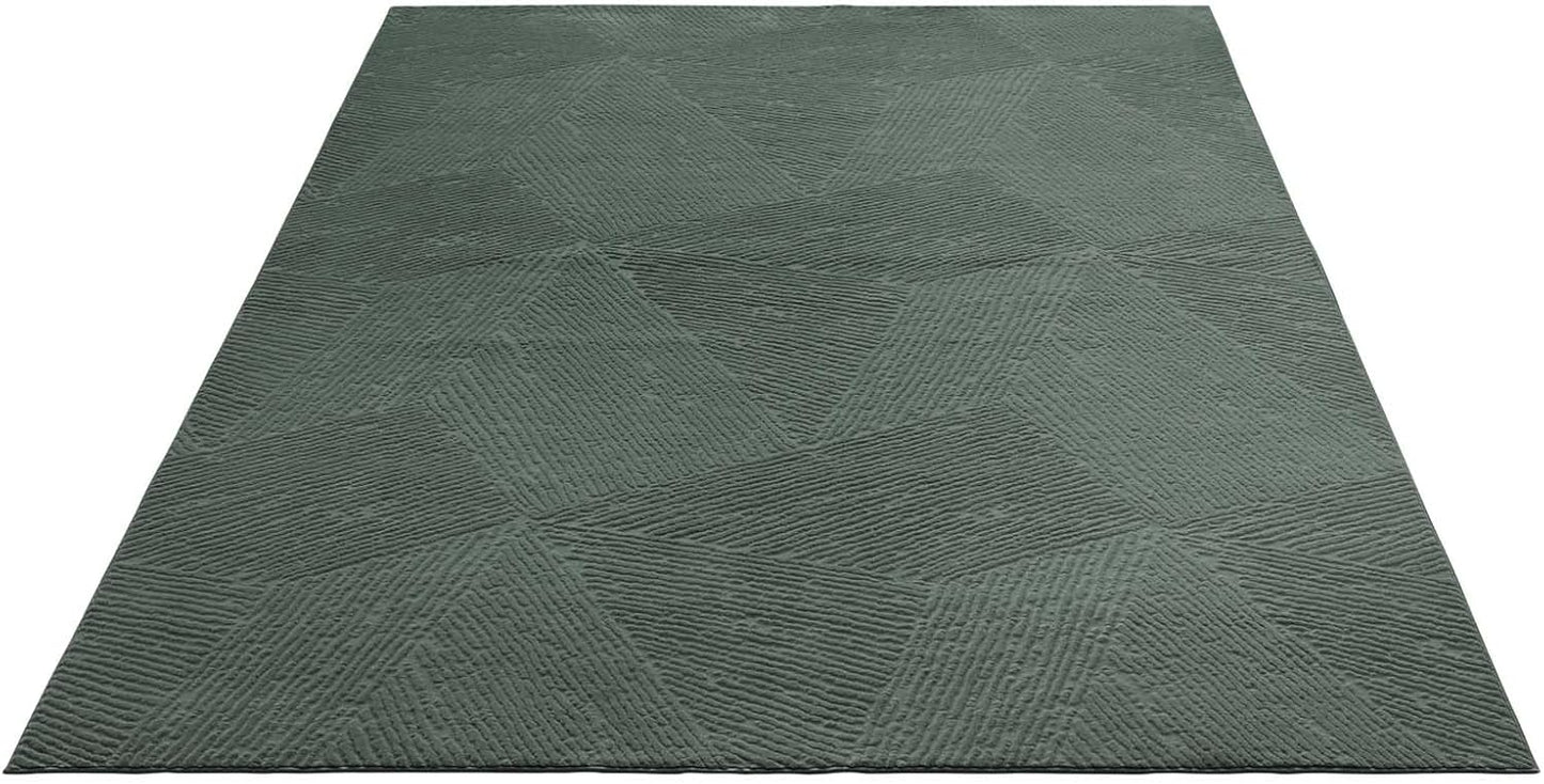 Waschbarer Badvorleger, 80x150 cm, Grün Fresco 80 x 150 cm (Rechteckig)