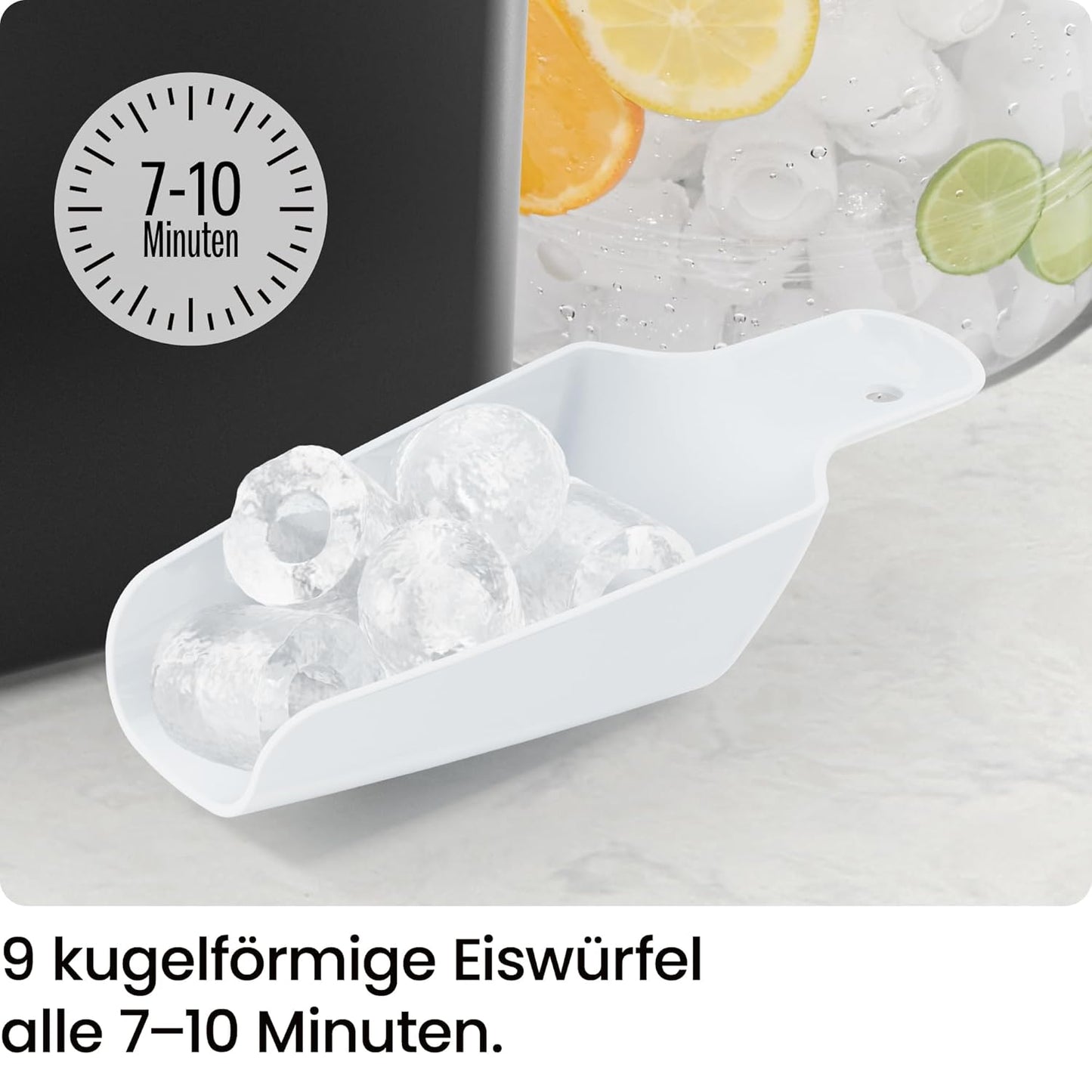 Eismaschine Iceman mit Selbstreinigung