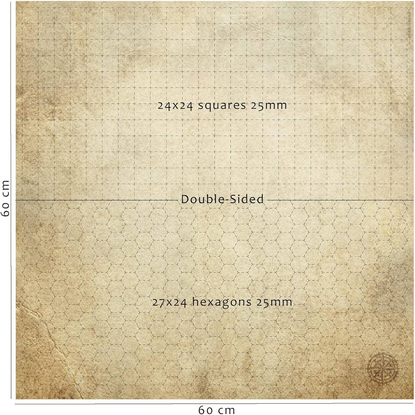 Dungeon Grid Board für Rollenspiele und Kriegsspiele, Board