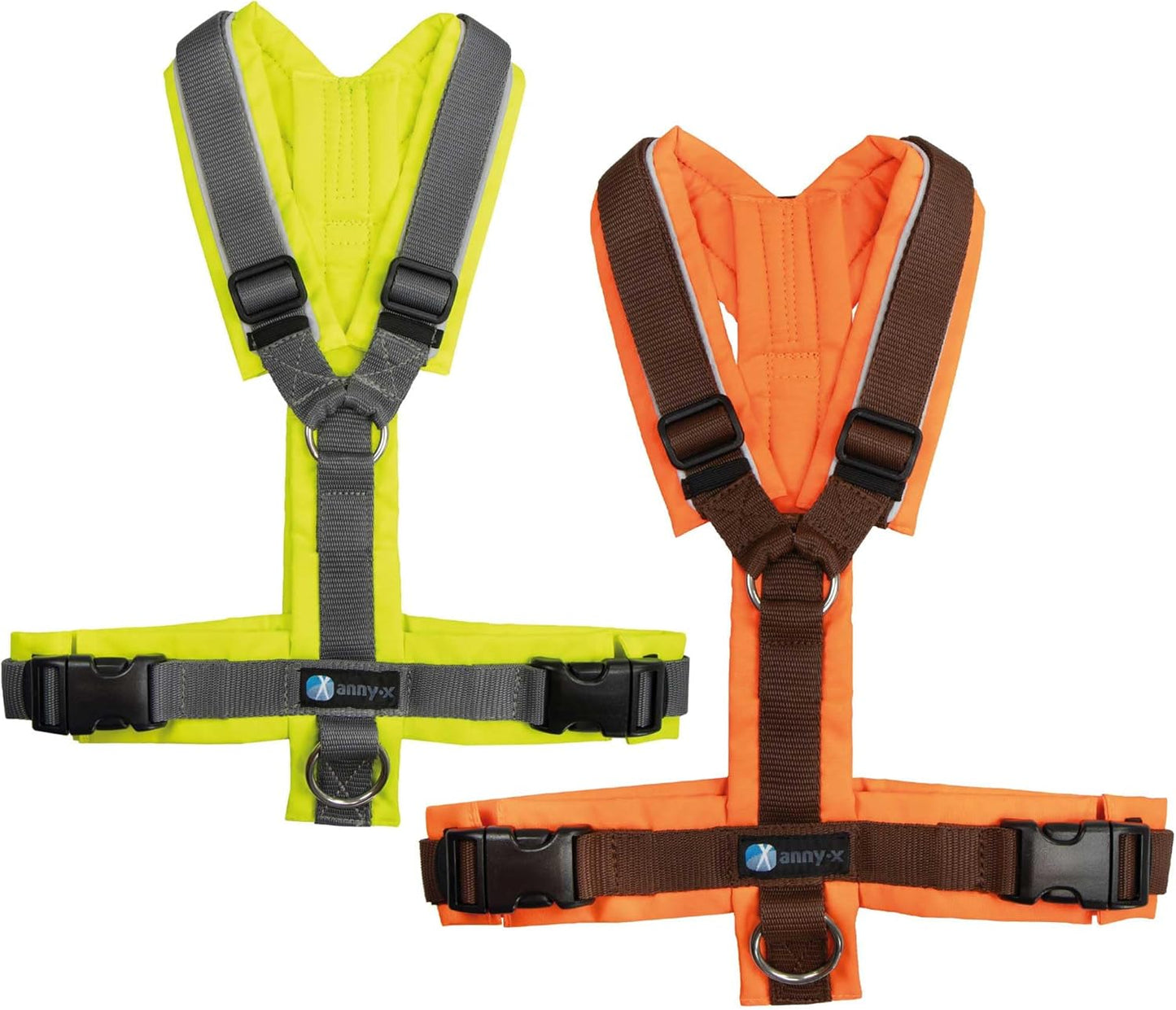 Brustgeschirr Protect, S - (1er Pack) leuchtorange/braun