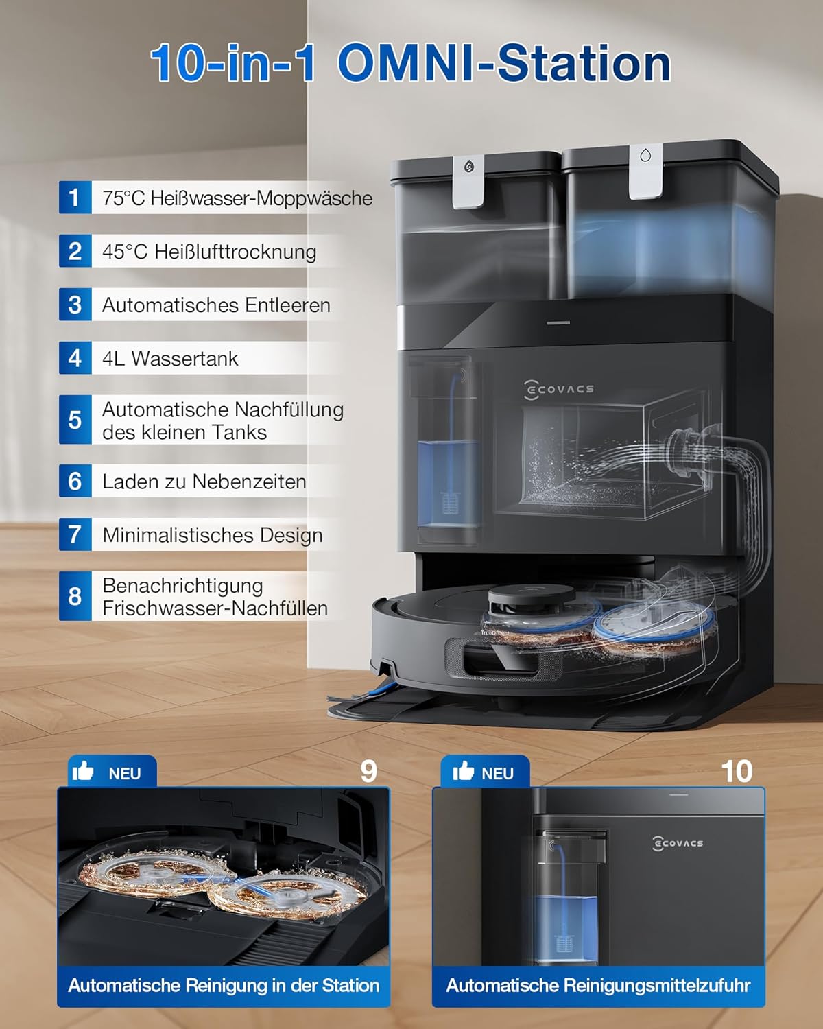 Deebot T30C Gen2, T30C OMNI Gen2 S
