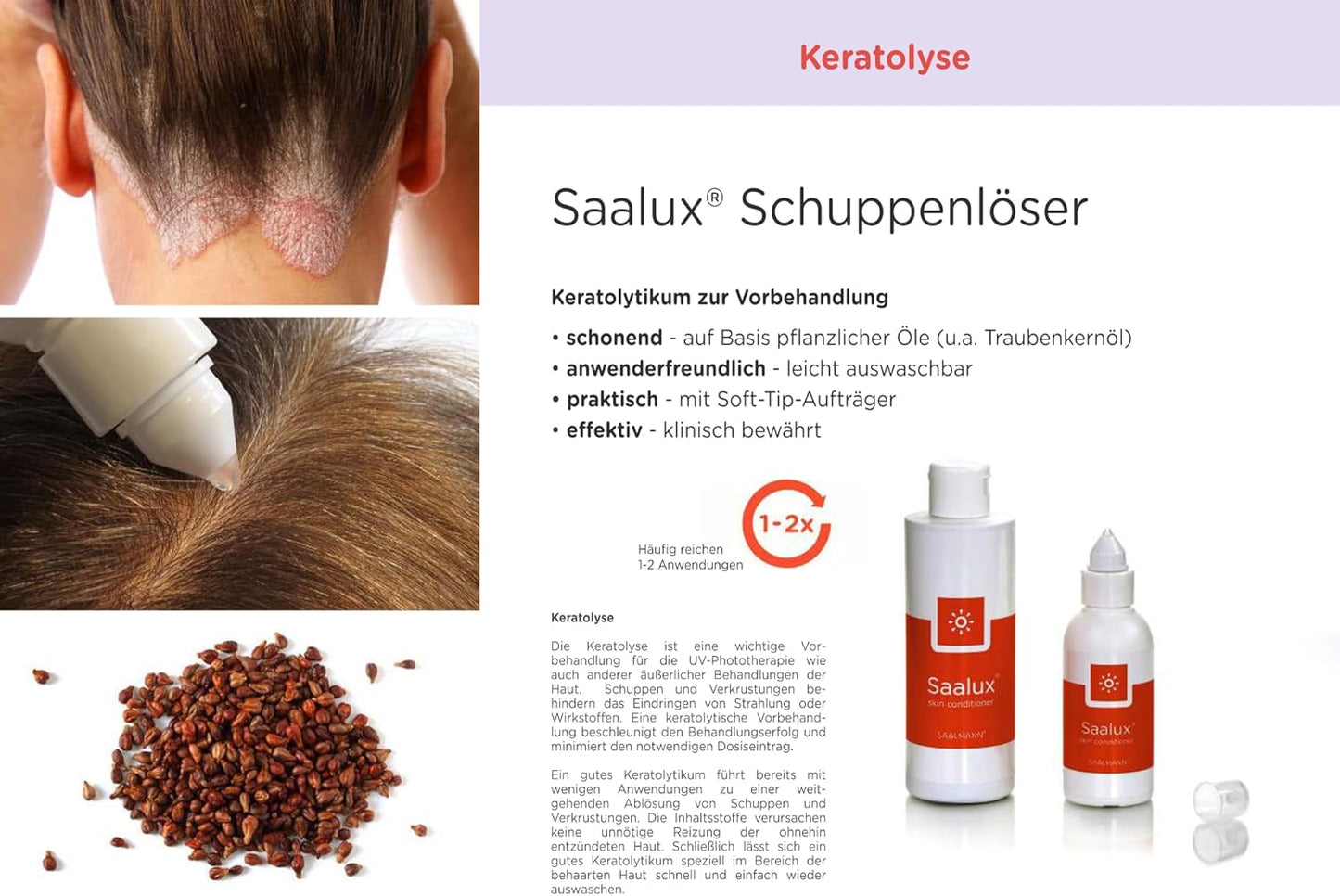 Schuppenlöser Nachfüllflasche