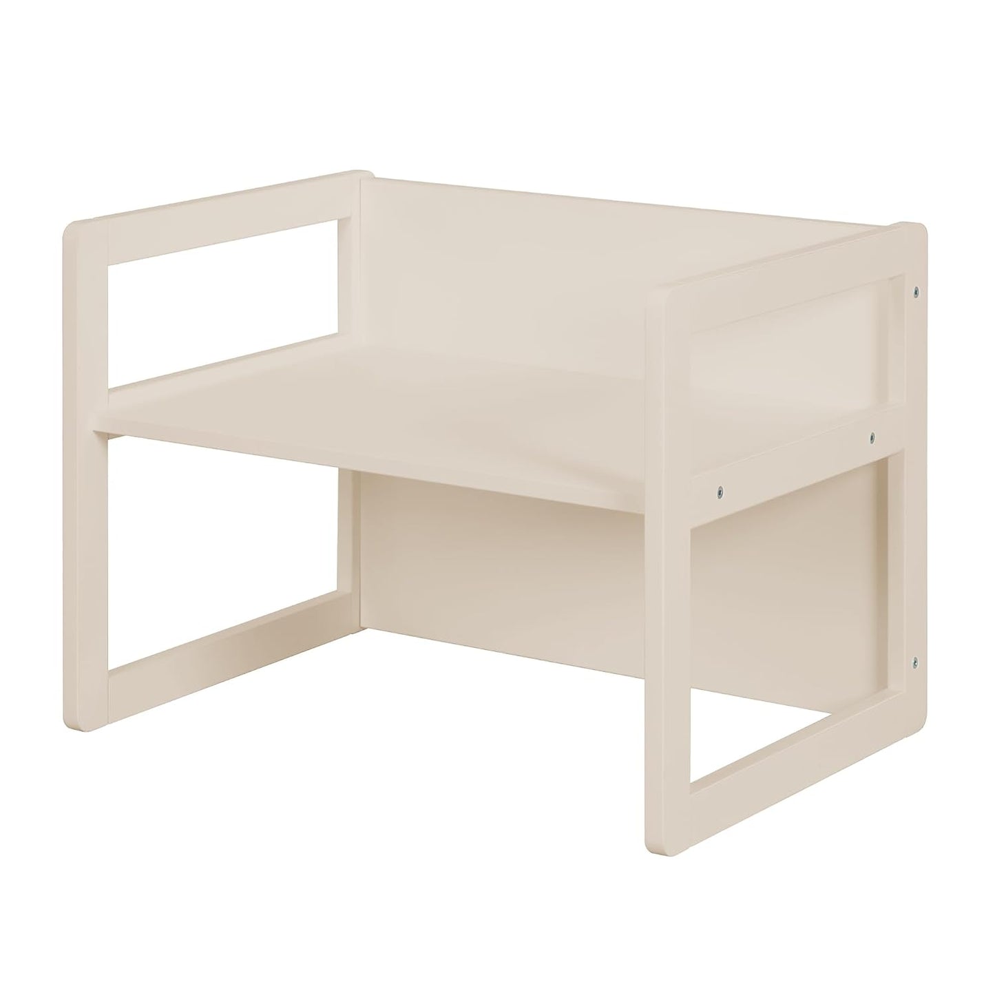 3in1 Kindersitzgruppe Wendehocker & Tischbank, Cashmere / Beige