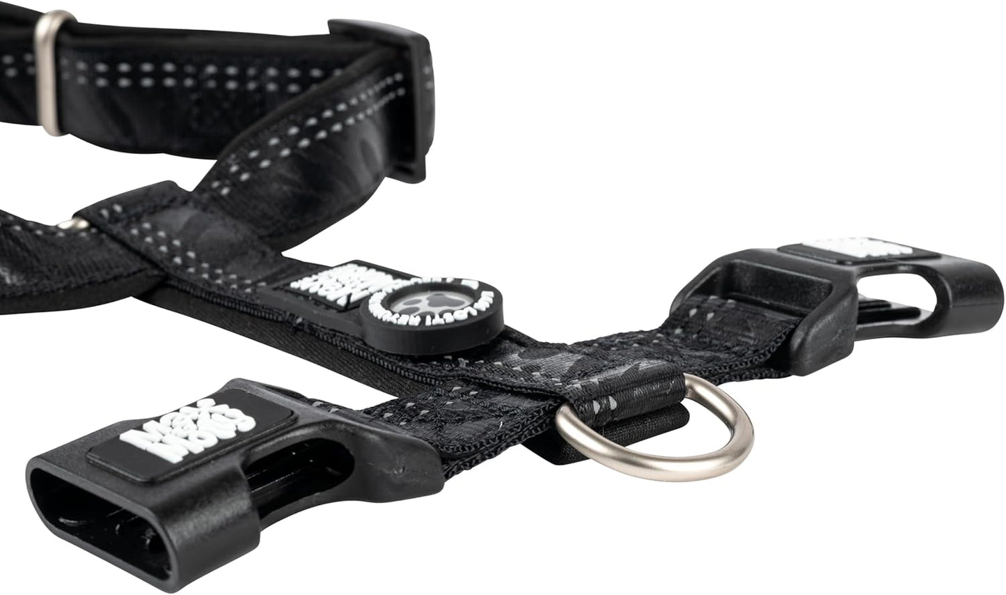 Hundegeschirr Matrix 2.0 mit Smart ID, Black S