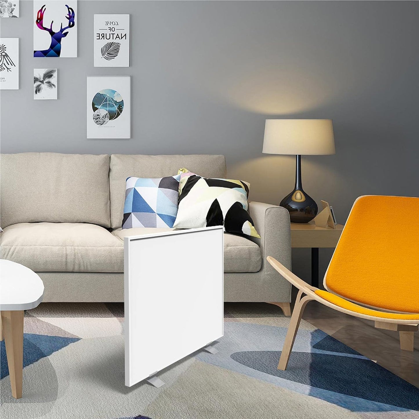 Infrarotheizung, 300 Watt mit Standfüssen + Kippschalter