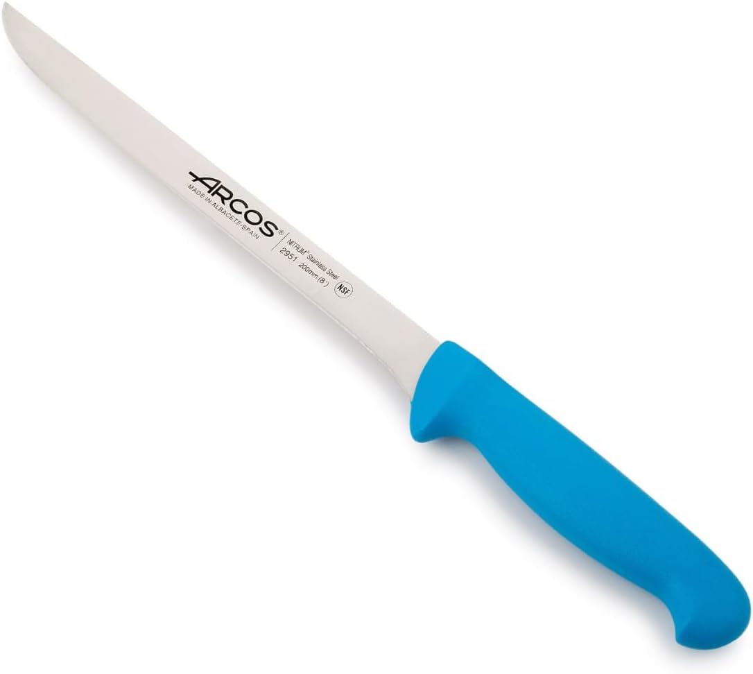 Filetiermesser, 200 mm (8") Blau