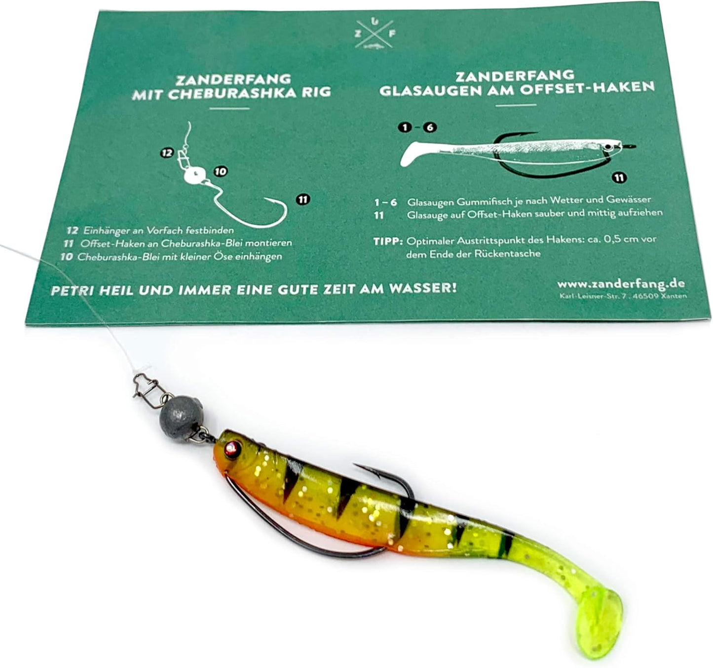 Finesse Angelset für Zander & Barsch