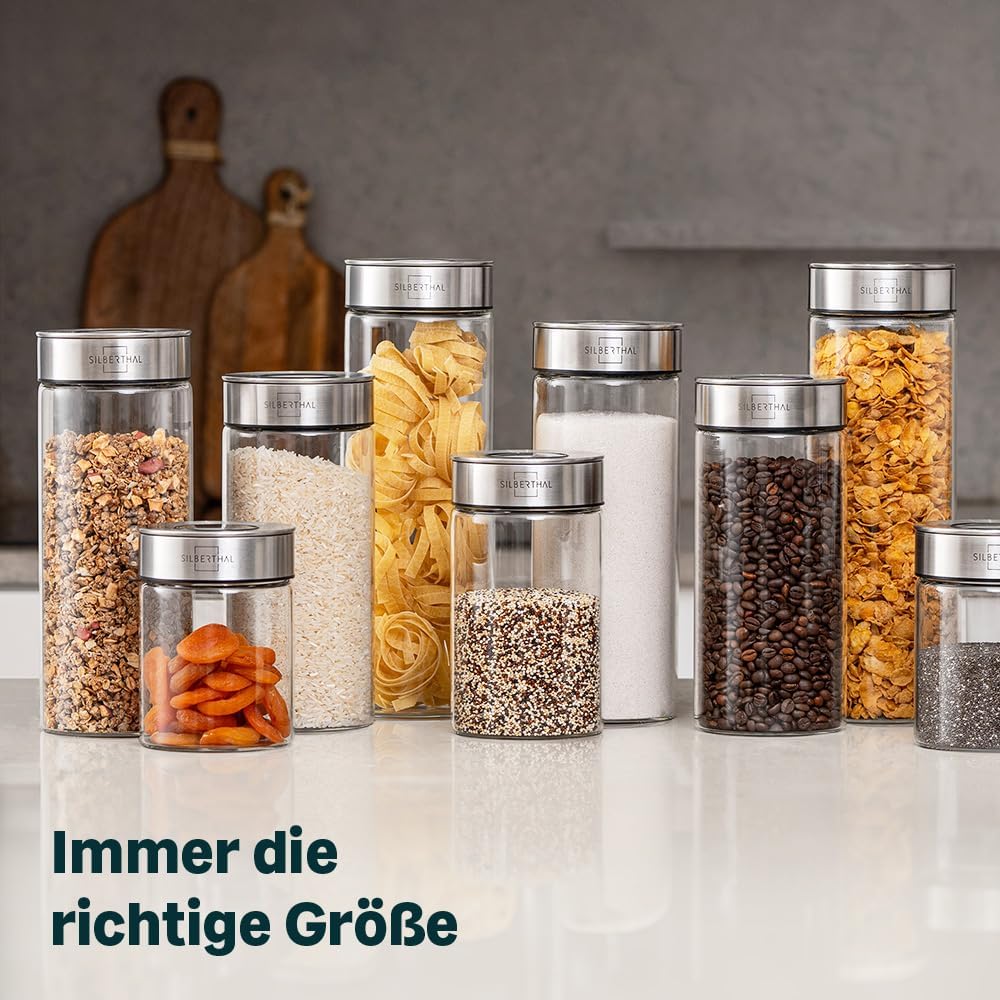 4-teiliges Vorratsglas-Set, 4er Set