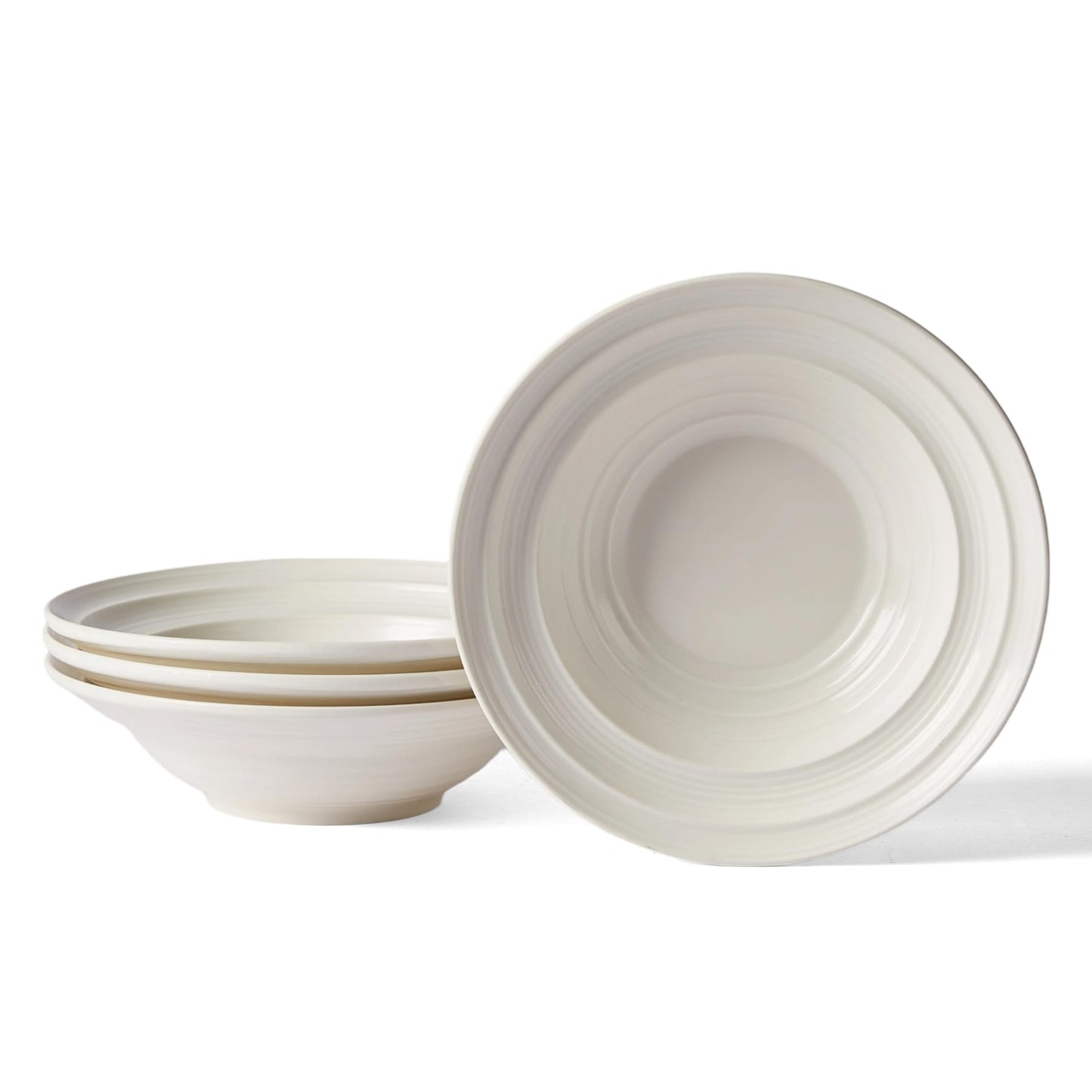 Suppenteller-Set, Weiss 24er set